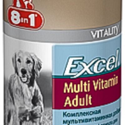 Мультивитамины 8in1 Excel  для взрослых собак, 70 таб.