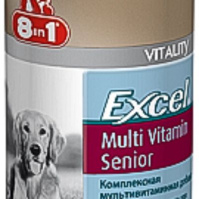 Мультивитамины 8in1 Excel  для пожилых собак, 70 таб.