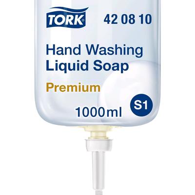 Tork жидкое мыло с улучшенными гигиеническими свойствами 1 литр