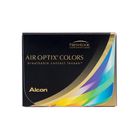 Цветные контактные линзы Air Optix Aqua Colors Green,  -3,25/8,6 в наборе 2шт