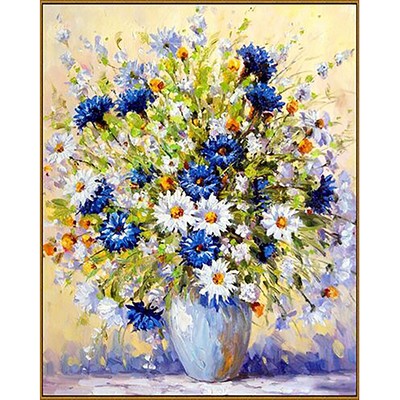 Алмазная мозаика «Летний букет», 40 × 50 см, 39 цветов