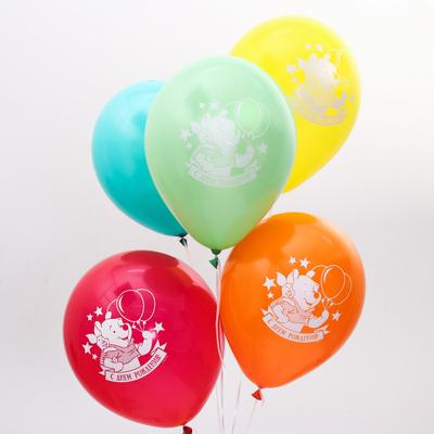 Воздушные шары «С Днём Рождения», Медвежонок Винни, 5 шт., 12&quot;