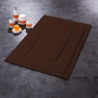 Коврик для ванной комнаты Juwel, бежевый/коричневый, 70x120 см