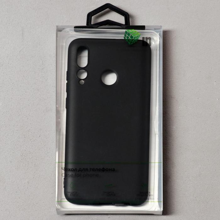 Чехол Innovation, для Huawei Honor 10i/20 Lite, силиконовый, матовый, черный