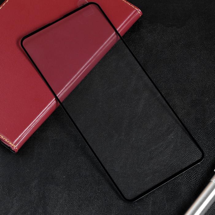 Защитное стекло Red Line для Samsung Galaxy A51, Full Screen, полный клей, черное