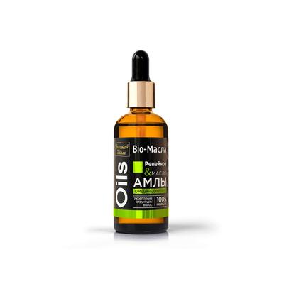 Bio-Масла для волос Золотой шёлк «Репейное &amp; масло Амлы» укрепление структуры волос, 100 мл