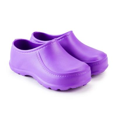 Галоши детские, цвет фиолетовый, размер 29
