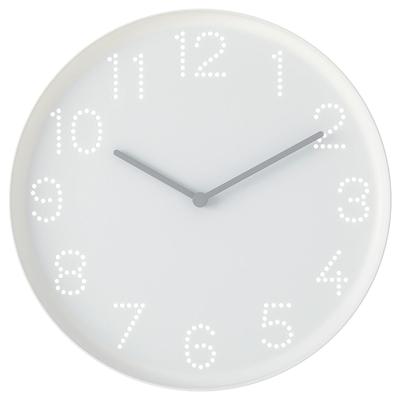 Настенные часы ТРОММА, 25 см, цвет белый