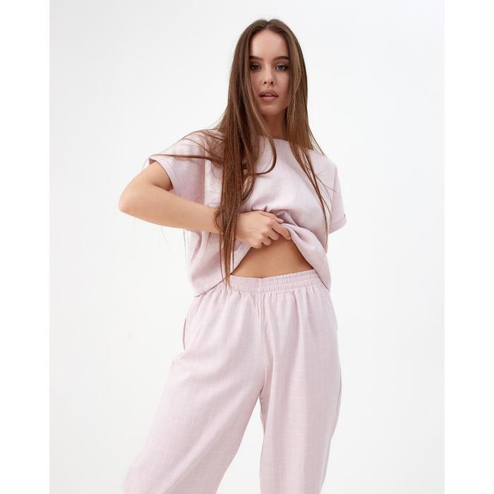 Пижама женская (футб. и брюки) KAFTAN р. 48-50, розовый