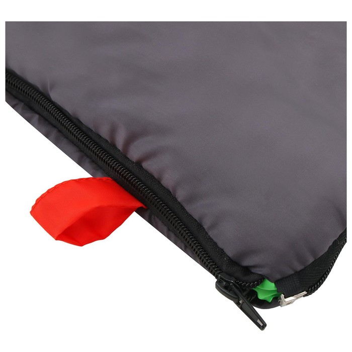 Спальник 2-слойный, L одеяло+подголовник 210 x 100 см, camping comfort summer, таффета/таффета, +5°C
