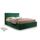 Кровать Вена с орт. Основанием 1600х2000 Зеленый велюр