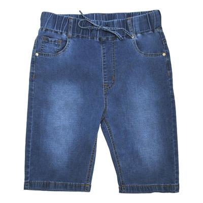 Бриджи джинсовые для мальчиков, рост 158 см, цвет синий