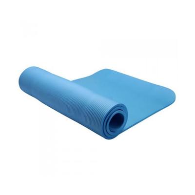 Коврик для тренировок NBR MAT, размер 180х60х1,2 см, цвет синий