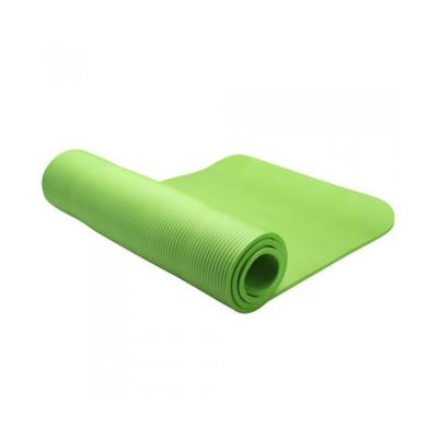 Коврик для тренировок NBR MAT, размер 180х60х1,2 см, цвет зелёный