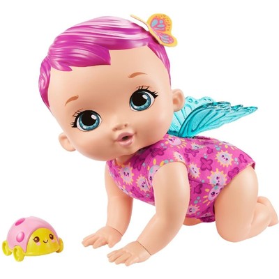Интерактивная кукла «Малышка-бабочка. Детские забавы», цвет розовая