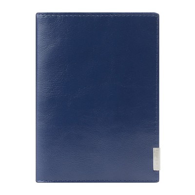 0-217 Обложка для автодокументов и паспорта, цвет синий 10х13,5х0,7см