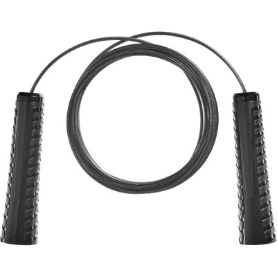 Скакалка с металлическим шнуром Bradex SF 0878, для фитнеса, 3 метра, черная