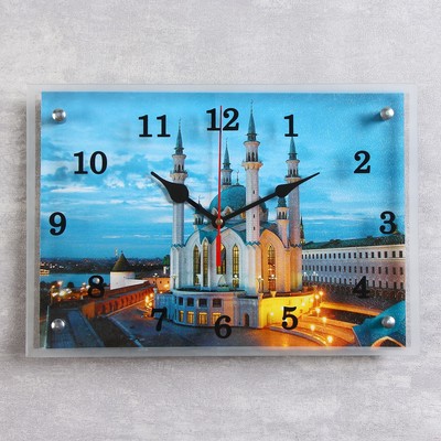 Часы настенные, серия: Город, &quot;Мечеть&quot; 25х35 см