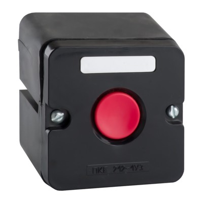 Пост КЭАЗ 150752, кнопочный, IP54, 1, красная кнопка