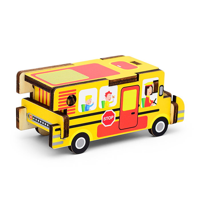 Фото к товару Пазл "Автобус" Пазл "Автобус"