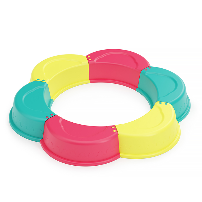 Ограждение для игры с песком "Ромашка" Ограждение для игры с песком "Ромашка"