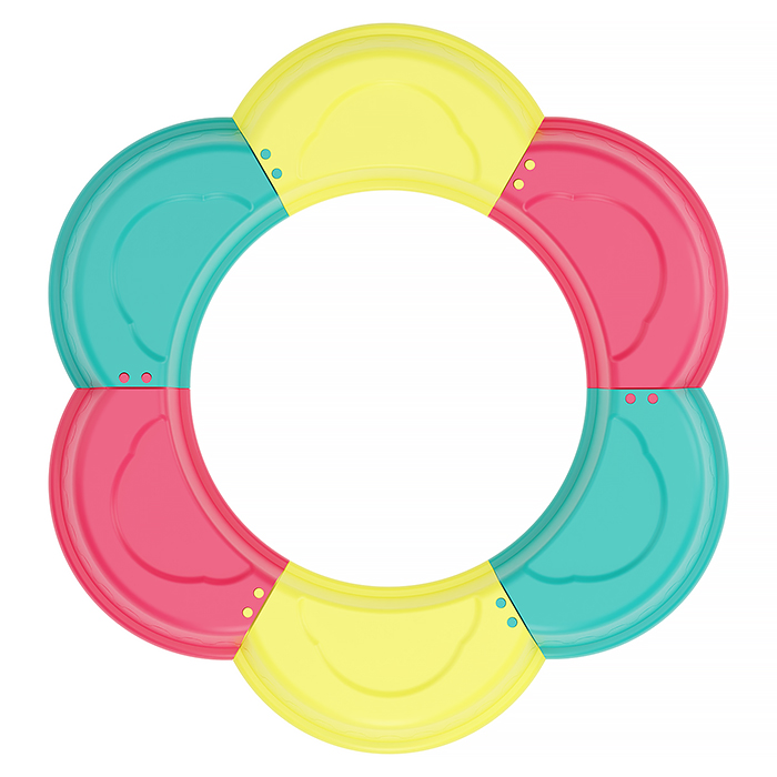 Фото к товару Ограждение для игры с песком "Ромашка" Ограждение для игры с песком "Ромашка"