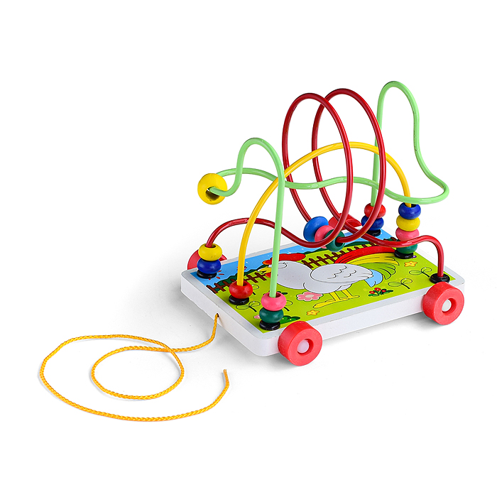 Фото к товару Лабиринт-каталка D0044-3 "Петушок" вид 3 Лабиринт-каталка D0044-3 "Петушок" вид 3