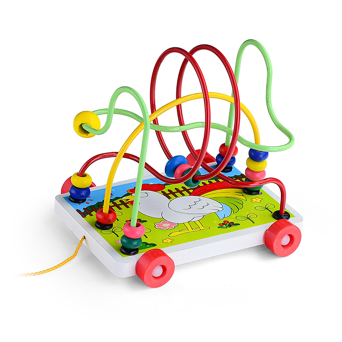 Фото к товару Лабиринт-каталка D0044-3 "Петушок" вид 3 Лабиринт-каталка D0044-3 "Петушок" вид 3