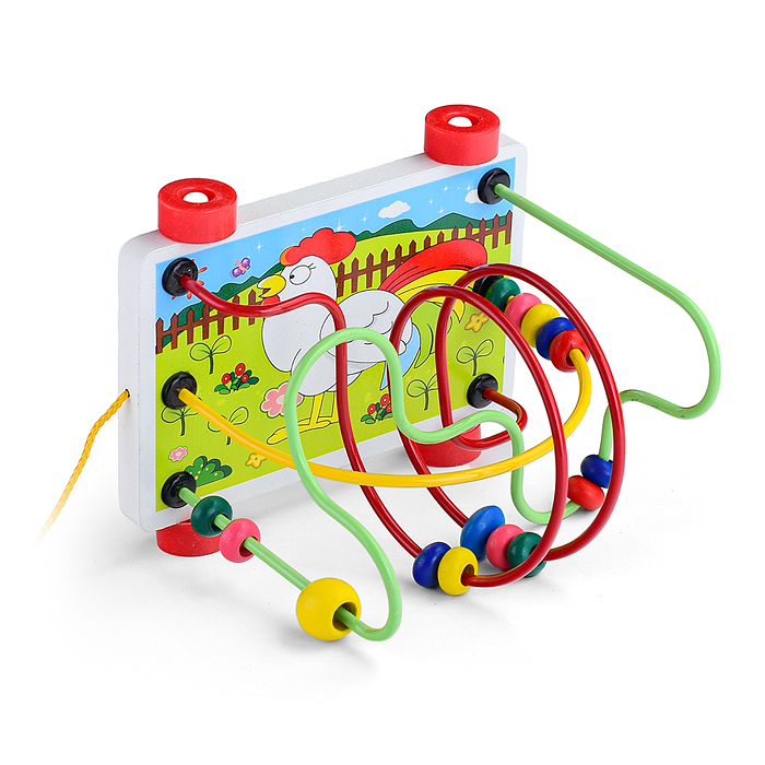 Фото к товару Лабиринт-каталка D0044-3 "Петушок" вид 3 Лабиринт-каталка D0044-3 "Петушок" вид 3