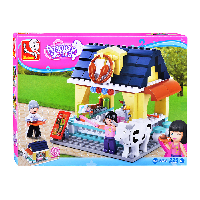 Конструктор М38-0605 "Кафе"(225 дет.) Конструктор М38-0605 "Кафе"(225 дет.)