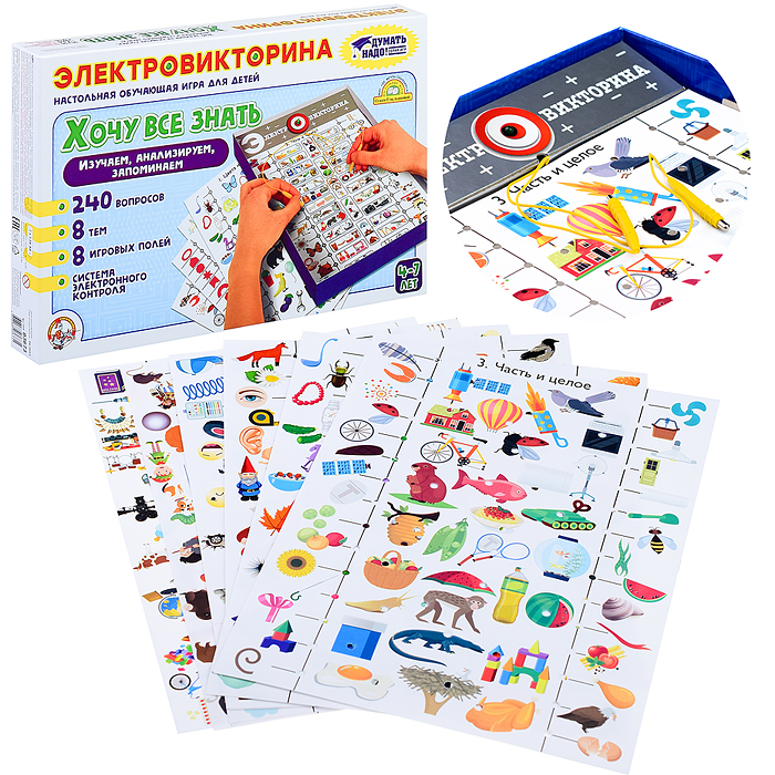 Игра Электровикторина "Хочу все знать" Игра Электровикторина "Хочу все знать"