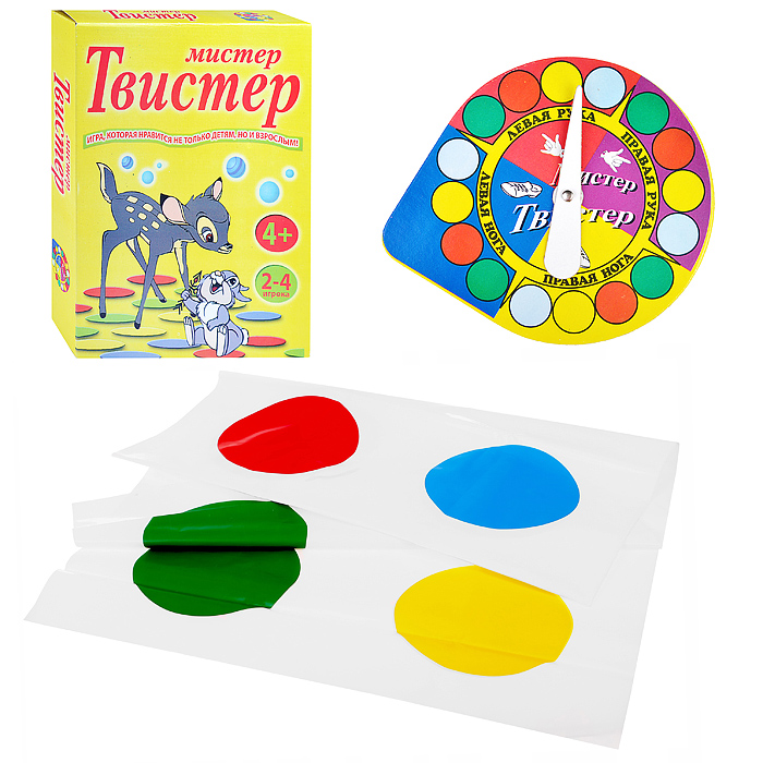 Игра "Мистер-твистер" напольная Игра "Мистер-твистер" напольная