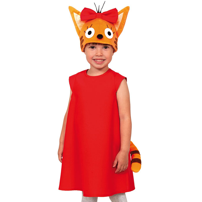 Изделие швейное "Набор карнавальный "Кошечка Карамелька" серия "Три Кота" дет. р-р S (рост 116-122) Изделие швейное "Набор карнавальный "Кошечка Карамелька" серия "Три Кота" дет. р-р S (рост 116-122)