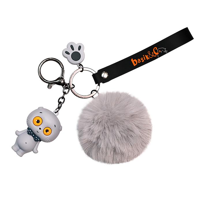 Брелок Кот Басик с подвесом Лапка Брелок Кот Басик с подвесом Лапка