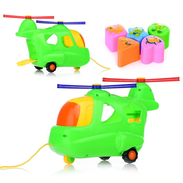 Фото к товару Сортер-каталка 5845 "Вертолет" в сетке Сортер-каталка 5845 "Вертолет" в сетке