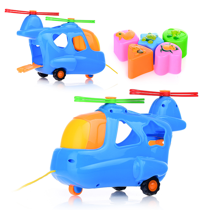 Фото к товару Сортер-каталка 5845 "Вертолет" в сетке Сортер-каталка 5845 "Вертолет" в сетке