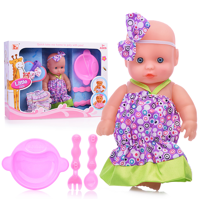 Пупс 702LSB с аксессуарами, в коробке Пупс 702LSB с аксессуарами, в коробке