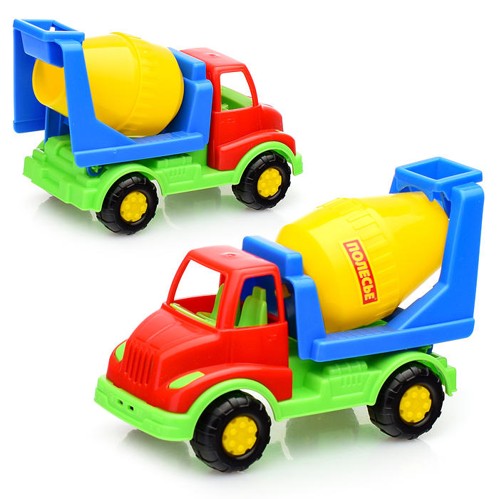 Кнопик, автомобиль-бетоновоз Кнопик, автомобиль-бетоновоз