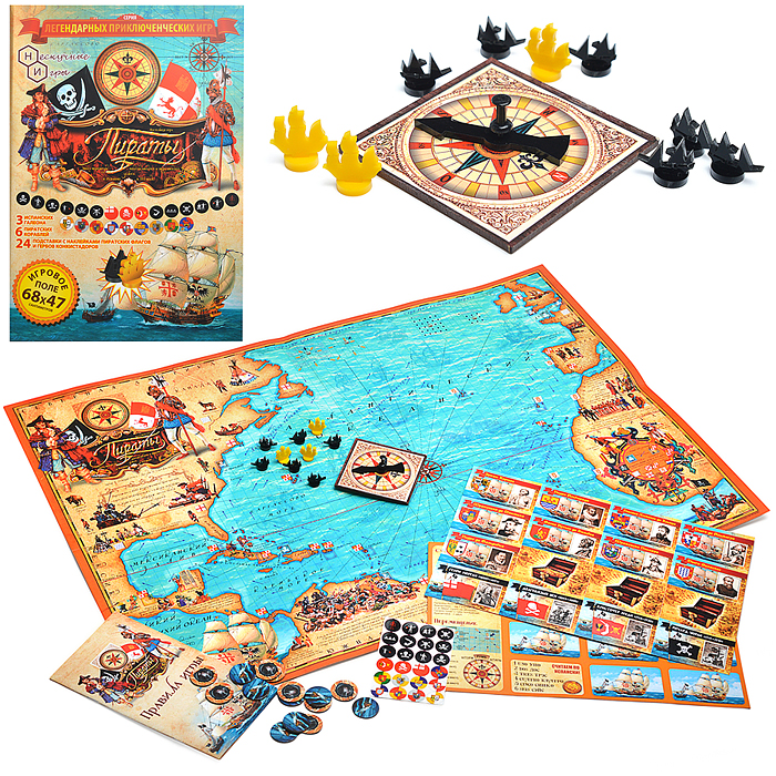 Игра "Пираты" (на основе игры 1934 г.!) Игра "Пираты" (на основе игры 1934 г.!)
