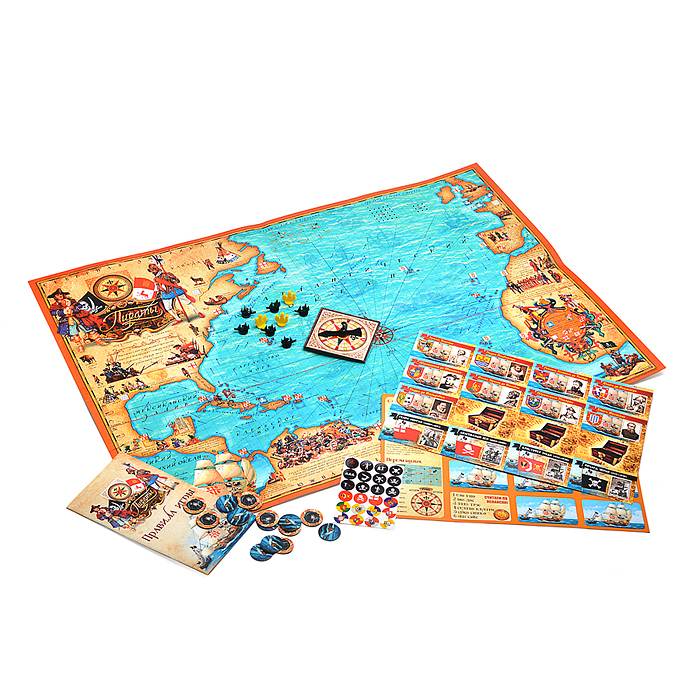 Фото к товару Игра "Пираты" (на основе игры 1934 г.!) Игра "Пираты" (на основе игры 1934 г.!)