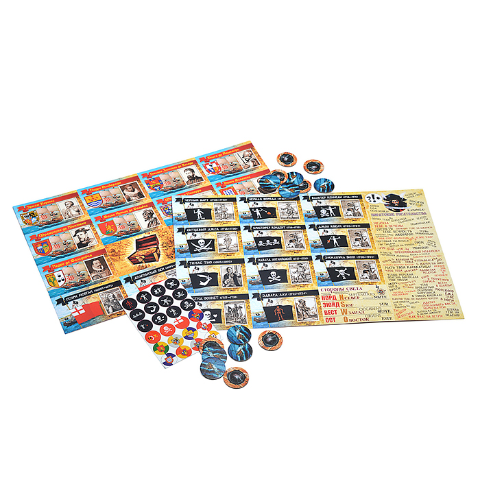 Фото к товару Игра "Пираты" (на основе игры 1934 г.!) Игра "Пираты" (на основе игры 1934 г.!)