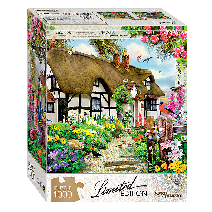 Пазлы 1000 "Английский коттедж" (Limited Edition) Пазлы 1000 "Английский коттедж" (Limited Edition)
