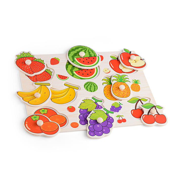 Пазл-вкладыш D0256 "Фрукты-Ягоды"