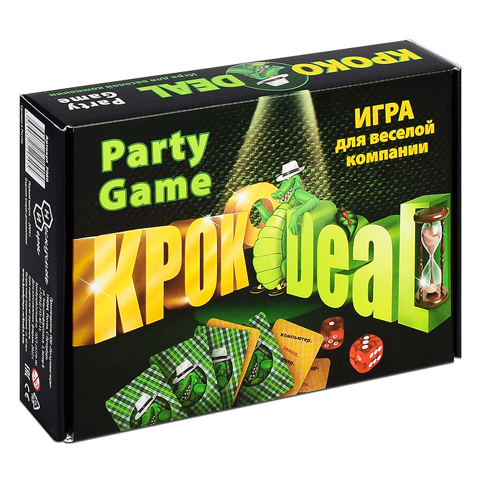 Фото к товару Игра для вечеринки "Кроко deal" Игра для вечеринки "Кроко deal"