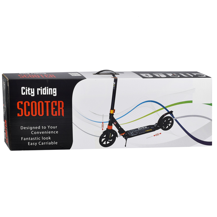 Фото к товару Самокат U038187Y 2-х кол., синий, PU/ 200 мм, ABEC 7, в коробке Самокат U038187Y 2-х кол., синий, PU/ 200 мм, ABEC 7, в коробке