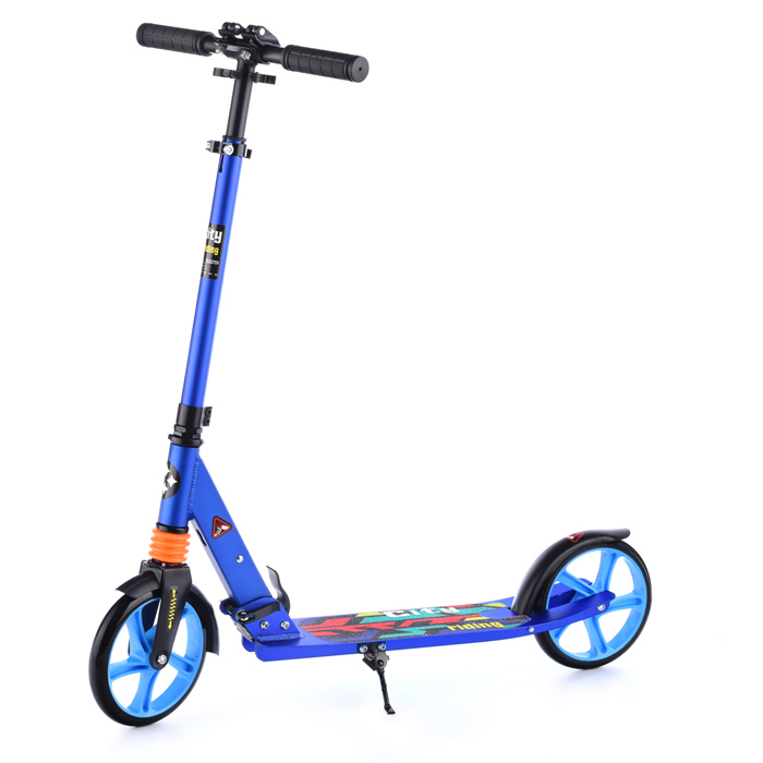 Фото к товару Самокат U038187Y 2-х кол., синий, PU/ 200 мм, ABEC 7, в коробке Самокат U038187Y 2-х кол., синий, PU/ 200 мм, ABEC 7, в коробке