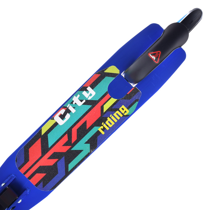 Фото к товару Самокат U038187Y 2-х кол., синий, PU/ 200 мм, ABEC 7, в коробке Самокат U038187Y 2-х кол., синий, PU/ 200 мм, ABEC 7, в коробке