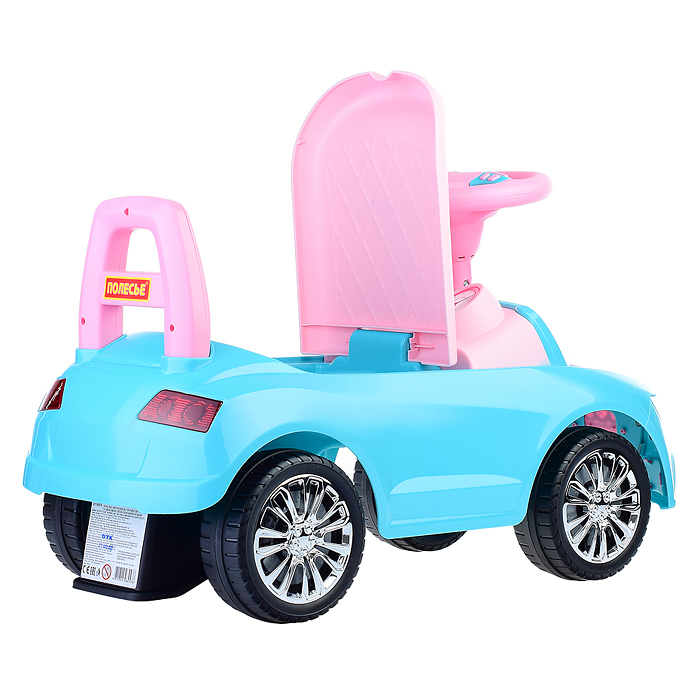 Фото к товару Каталка-автомобиль "SuperCar" №2 со звуковым сигналом (бирюзовая) Каталка-автомобиль "SuperCar" №2 со звуковым сигналом (бирюзовая)