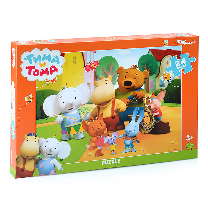 Пазлы maxi 24 "Тима и Тома" (Мармелад Медиа) Пазлы maxi 24 "Тима и Тома" (Мармелад Медиа)