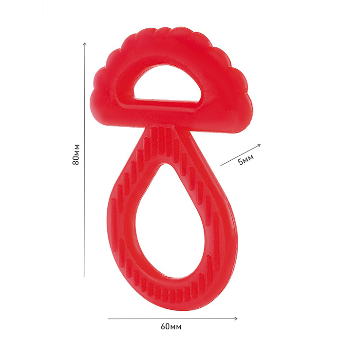Фото к товару Массажер силиконовый для десен (прорезыватель зубной) "Грибочек" Массажер силиконовый для десен (прорезыватель зубной) "Грибочек"